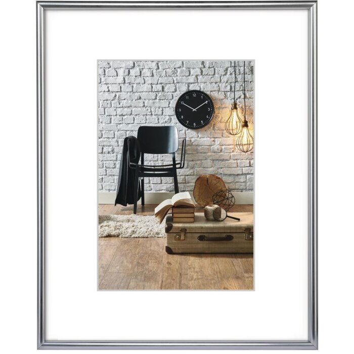 Cornice di plastica Hama Sevilla 13x18 cm argento
