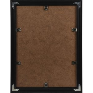 Cornice 40x50 in alluminio con passe-partout nero Lucerna