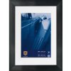 Cornice 40x50 in alluminio con passe-partout nero Lucerna