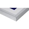 Henzo Cornice in alluminio Portofino 10x15 cm argento con passe-partout 7x10 cm