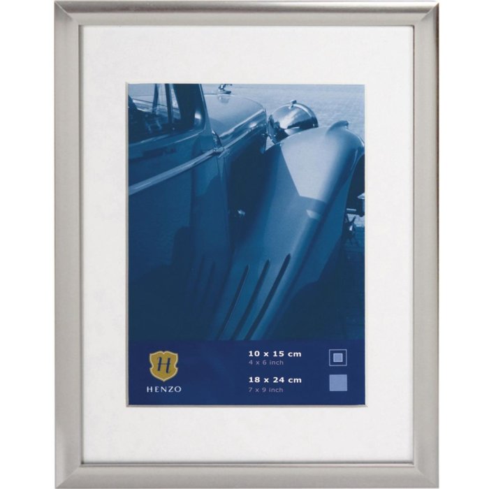 Cornice in alluminio Portofino 18x24 cm argento