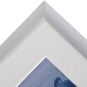 Cornice in alluminio Portofino 18x24 cm argento