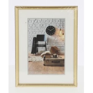 Cornice di plastica Sevilla 15x20 cm oro