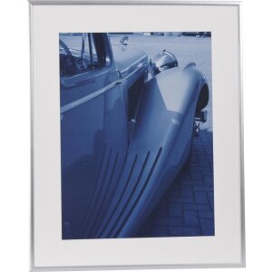 Telaio Henzo in alluminio Portofino 40x50 cm argento con...
