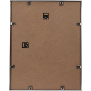 Telaio Henzo in alluminio Portofino 40x50 cm argento con passe-partout 30x40 cm