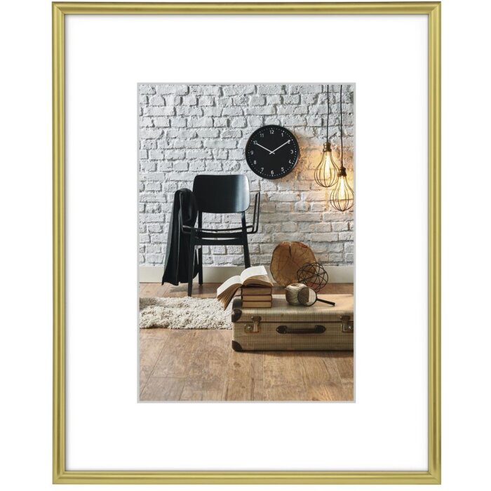Cornice di plastica Sevilla 18x24 cm oro