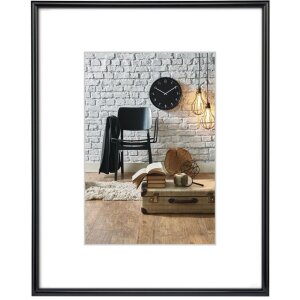 Cornice in plastica Sevilla 18x24 cm nero