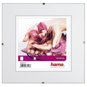 Hama Portafoto senza cornice in vetro Antireflex 20x20 cm