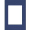 Passepartout 20x28 cm - 13x18 cm blu navy