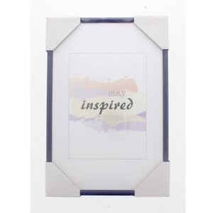 Cornice di plastica Madrid 20x30 cm blu