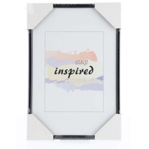 Cornice di plastica Madrid 20x30 cm nero