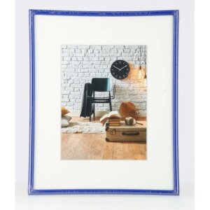 Cornice di plastica Sevilla 24x30 cm blu