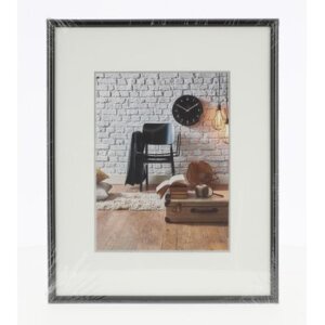 Cornice in plastica Sevilla 24x30 cm nero