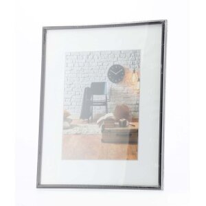 Cornice in plastica Sevilla 28x35 cm nero