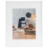 Cornice in plastica Sevilla 28x35 cm bianco