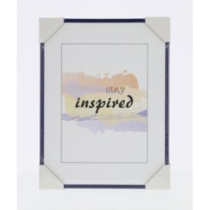Cornice in plastica Madrid 30x40 cm blu
