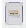 Cornice in plastica Madrid 30x40 cm blu