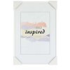 Cornice in plastica Madrid 30x45 cm bianco