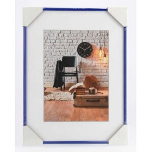 Cornice di plastica Sevilla 30x40 cm blu