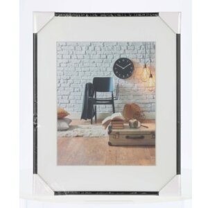Cornice in plastica Sevilla 40x50 cm nero