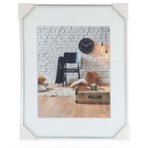 Cornice di plastica Sevilla 40x50 cm argento