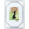 Cornice in plastica Madrid 40x60 cm argento