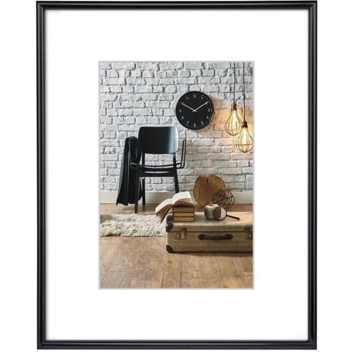 Hama Cornice in plastica Sevilla 50x60 cm nero