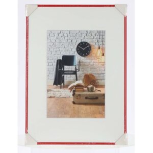 Cornice di plastica Sevilla 50x70 cm rosso