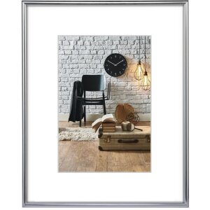 Cornice in plastica Sevilla 50x70 cm argento