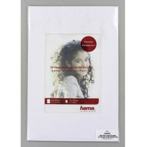 Passepartout 20x30 cm - 13x18 cm bianco artico