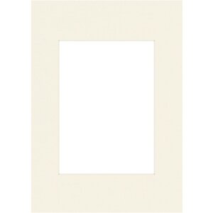 Passepartout 30x40 cm - 20x28 cm bianco neve