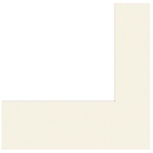 Passepartout 30x40 cm - 20x28 cm bianco neve
