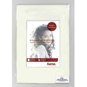 Passepartout 30x40 cm - 20x28 cm bianco neve
