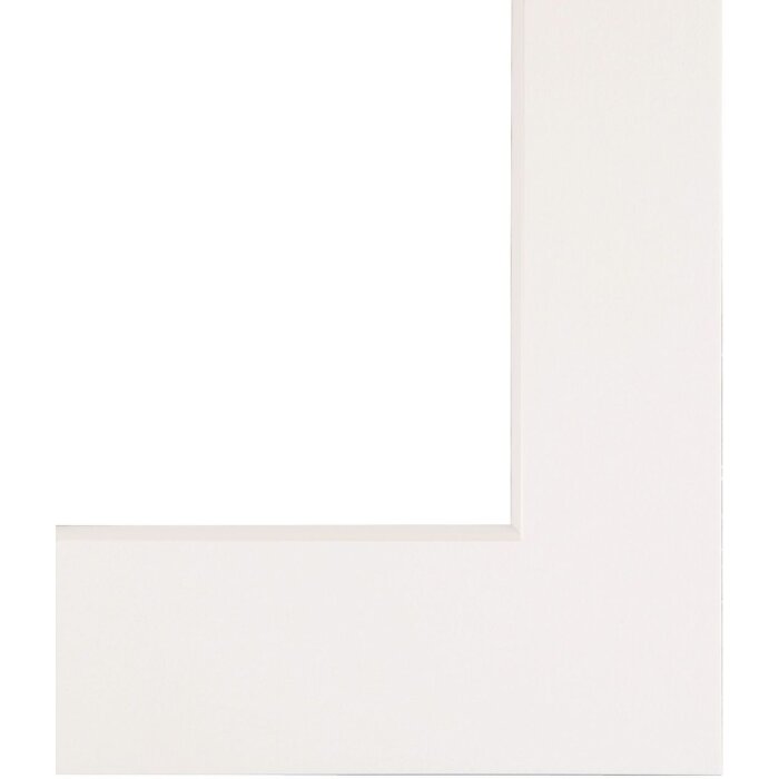 Passepartout 30x40 cm - 20x30 cm bianco artico