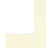 Passepartout 40x50 cm - 30x40 cm bianco neve