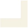 Passepartout 30x40 cm - 20x27 cm bianco neve