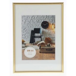 Cornice di plastica Sevilla 21x29,7 cm oro