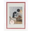 Cornice di plastica Sevilla 21x29,7 cm rosso