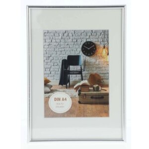 Cornice in plastica Sevilla 21x29,7 cm argento