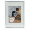 Cornice in plastica Sevilla 21x29,7 cm argento