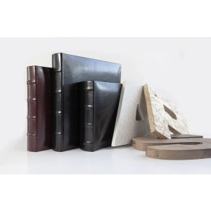 Walther Album fotografico Classic 29x32 cm rosso vino 60 pagine bianche