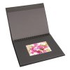 HNFD Album fotografico BELDA Lino nero 22x29,7 cm 30 pagine nere