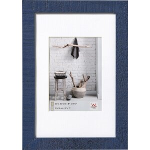 Home Cornice in legno 50x70 cm blu