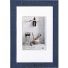 Home Cornice in legno 50x70 cm blu