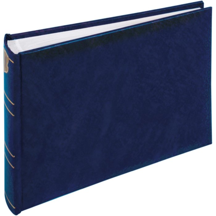Henzo Album fotografico Basicline blu 21,5x16 cm 50 pagine bianche