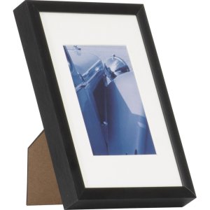 Telaio in alluminio Portofino 10x15 cm nero