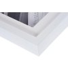 Cornici in legno Pianoforte 30x30 cm Bianco Effetto 3D