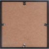 Cornici in legno per pianoforte 30x30 cm nero effetto 3D