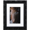 Cornice barocca chic 15x20 cm nero