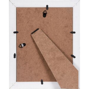 Cornice barocca chic 18x24 cm bianco
